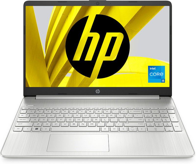HP 15s Core i5 11th Gen - (8 GB/512 GB SSD/Windows 10 Home) 15s-FQ2535TU Thin and Light Laptop  (15.6 inch, Natural Silver, 1.69 kg, With MS Office)