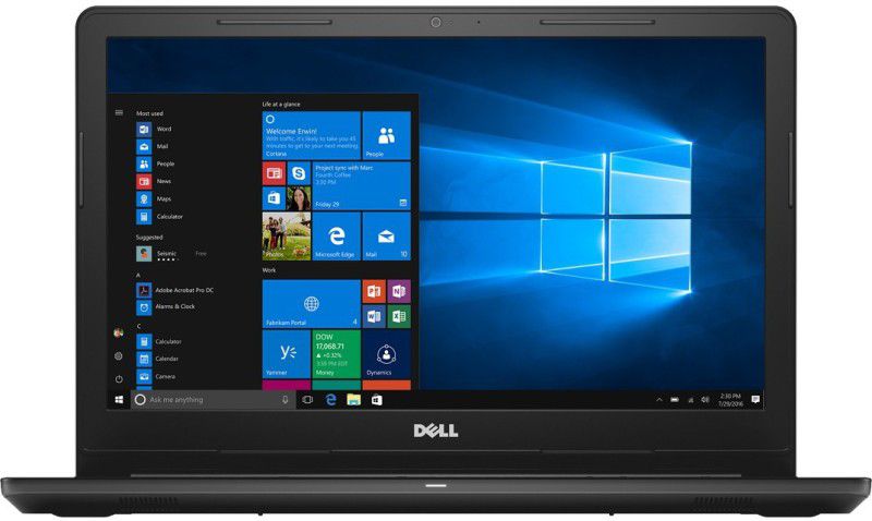DELL Inspiron 15 3000 Core i5 8th Gen - (8 GB/2 TB HDD/Windows 10 Home/2 GB Graphics) 3576 Laptop  (15.6 inch, Grey, 2.13 kg, With MS Office)
