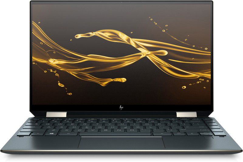 HP Spectre x360 Core i5 11th Gen Intel EVO - (8 GB + 32 GB Optane/512 GB SSD/Windows 10 Home) 13-aw2001TU 2 in 1 Laptop  (13.3 inch, Poseidon Blue, 1.27 kg, With MS Office)