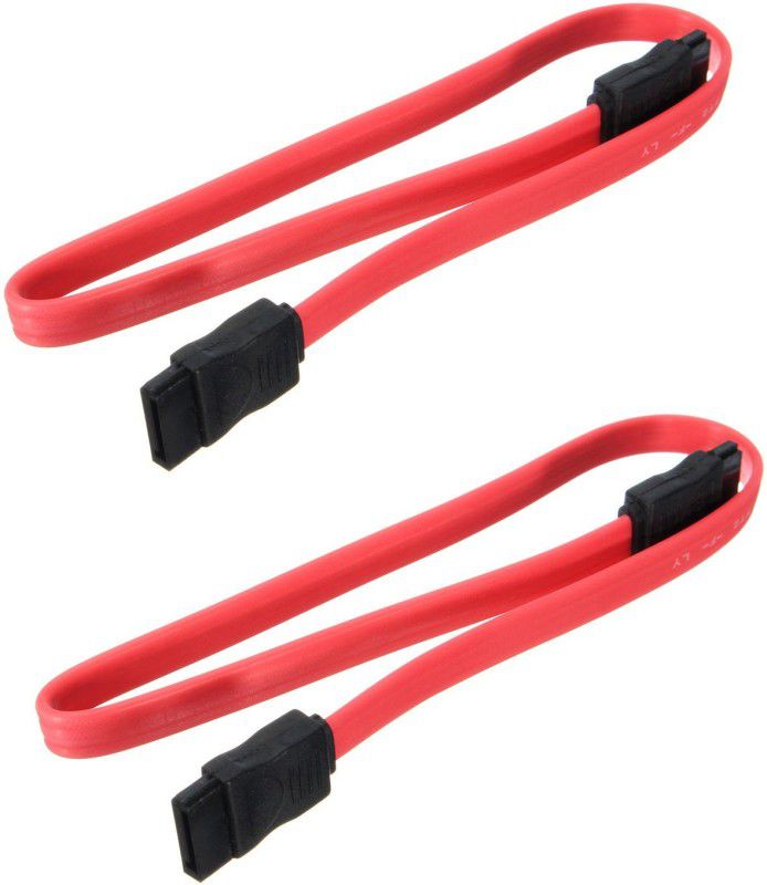 De-TechInn Power Sharing Cable 0.4 m Female to Female Hard_disk Data Sync and Charge Pack Of 2  (Compatible with Hard disk, Red, Pack of: 2)