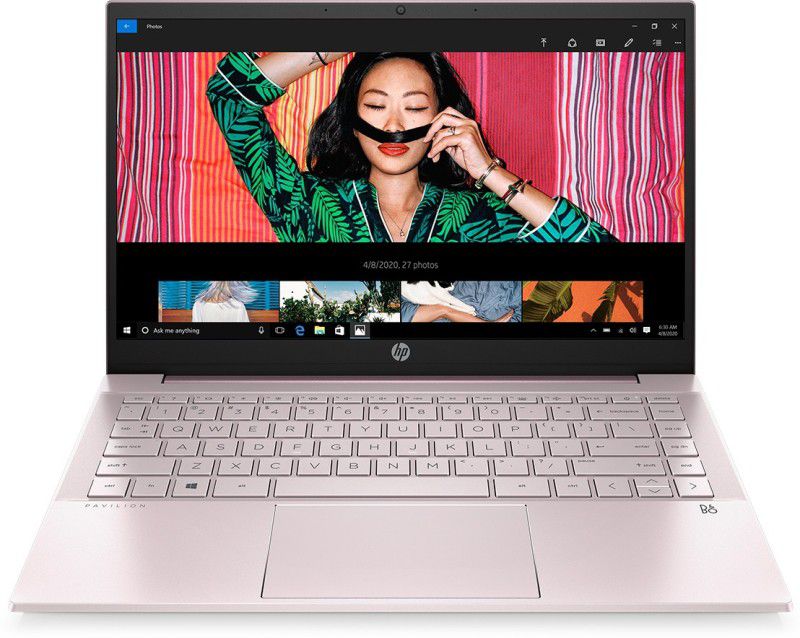 HP Pavilion Intel Core i5 11th Gen - (16 GB/512 GB SSD/Windows 10 Home) 14-dv0055TU Thin and Light Laptop  (14 inches, Tranquil Pink, 1.41 kg, With MS Office)