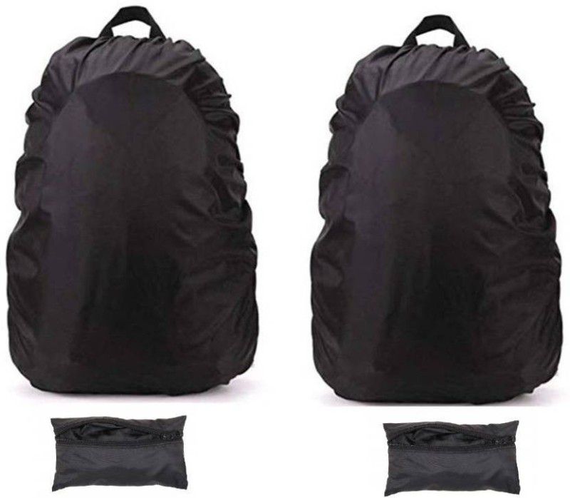 Rexter Waterproof Travel Camping Hiking Backpack Dust Proof, Waterproof Laptop Bag Cover, School Bag Cover, Luggage Bag Cover, Trekking Bag Cover  (M Pack of 2)
