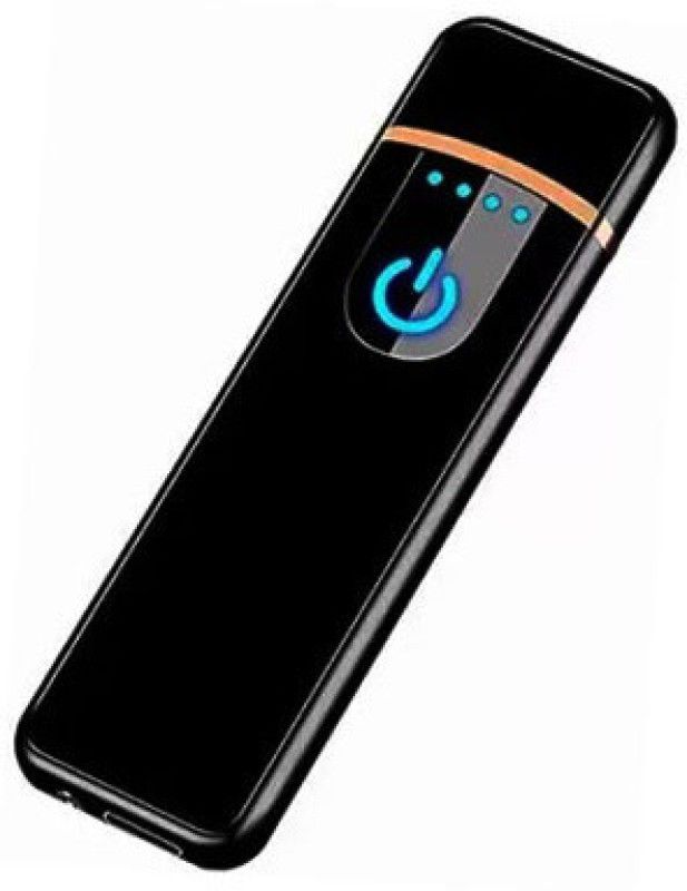 Dilurban Best USB Charging Finger Touch Sensor electronic Lighter-Black Cigarette Lighter Best USB Charging Finger Touch Sensor electronic Lighter-Black Cigarette Lighter Cigarette Lighter  (Black)