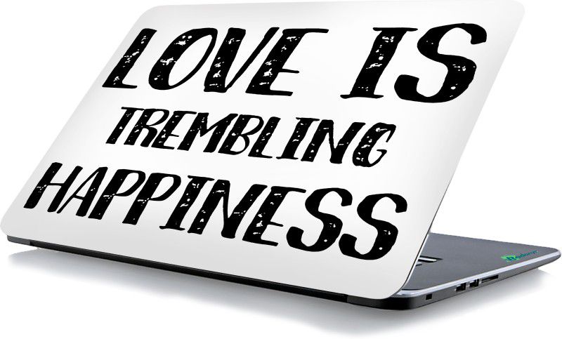 RADANYA Love Is Trembling Happiness Vinyl Laptop Decal 15