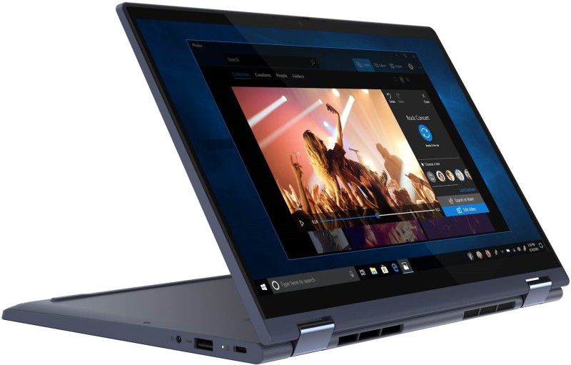 Lenovo Yoga 6 Ryzen 7 Octa Core 5700U - (16 GB/512 GB SSD/Windows 11 Home) 13ALC6 2 in 1 Laptop  (13.3 inch, Abyss Blue, 2.12 kg, With MS Office)