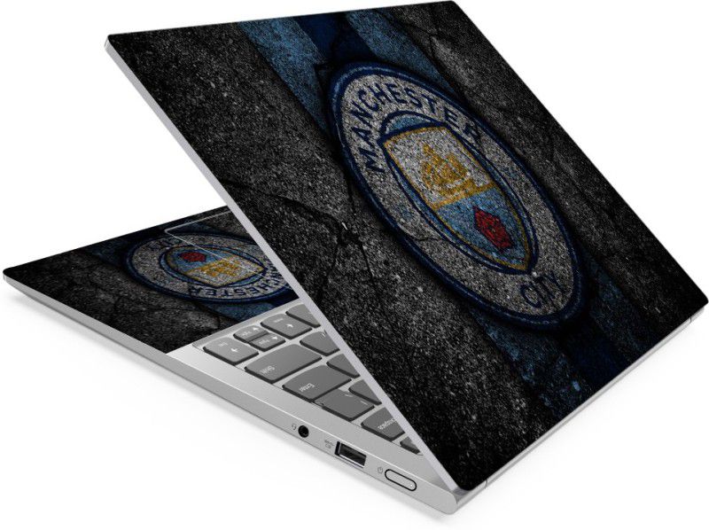 Anweshas Manchester Sugar Coated Full Panel Laptop Skins Upto 15.6 inch - No Residue, Bubble Free - Removable HD Quality Printed Vinyl/Sticker/Cover Self Adhesive Vinyl Laptop Decal 15.6