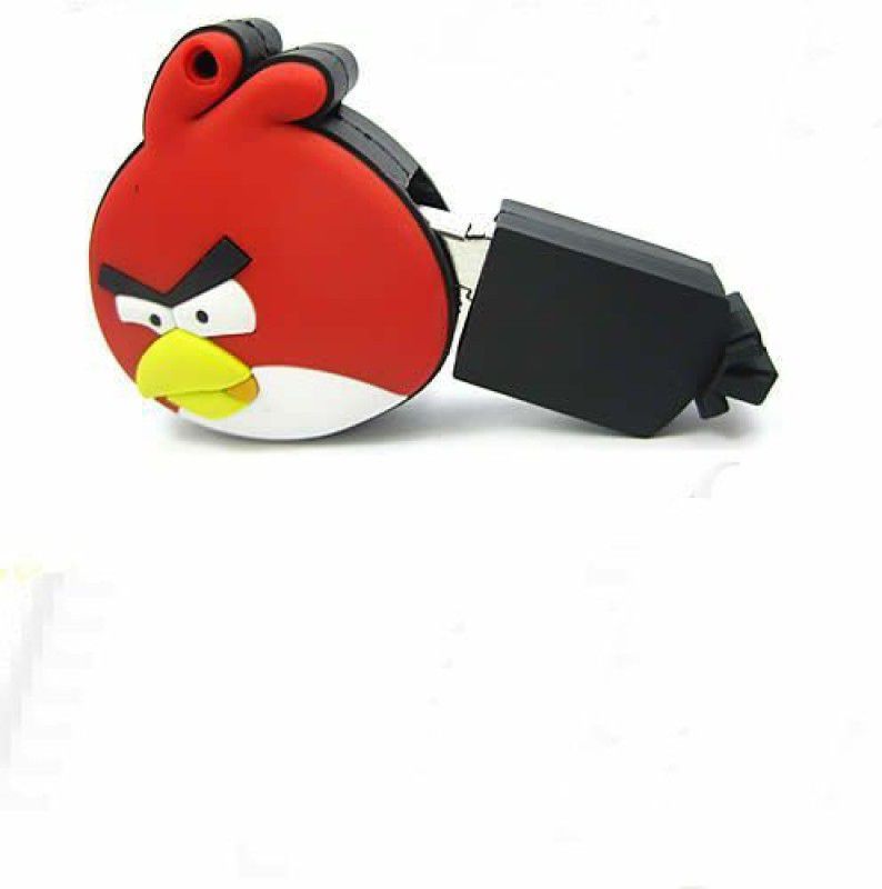 microware Red Bird Shape 8 GB Pen Drive  (Red)