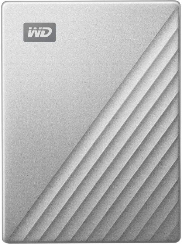 WD 4 TB External Hard Disk Drive (HDD)  (Silver)