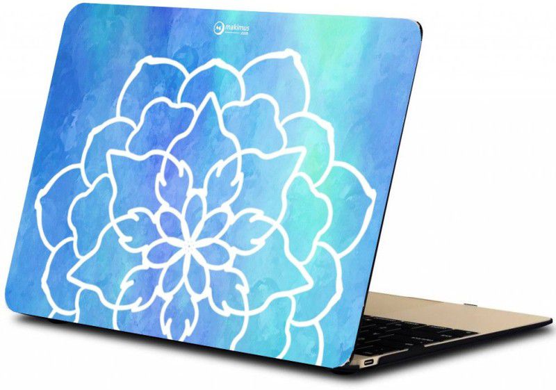 makimus designs Laptop Skin for Girls Flower Vinyl Laptop Decal 15.6