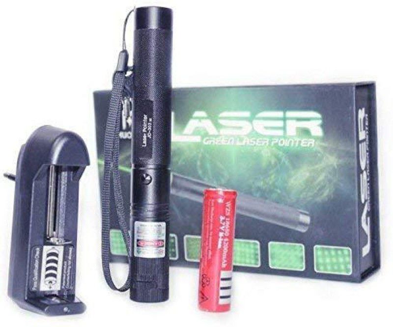 XTRDT Green Laser Pointer Presentation 2 in 1 Out Put Power 100 MW,Class 3rd  (631 nm, GREEN)