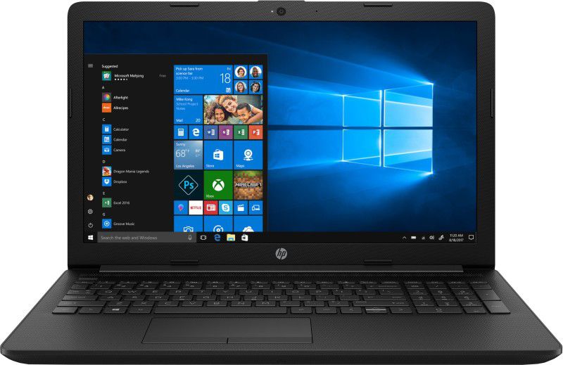 HP 15q APU Dual Core E2 E2-9000e - (4 GB/1 TB HDD/Windows 10 Home) 15q-dy0001AU Laptop  (15.6 inch, Jet Black, 2.1 kg)