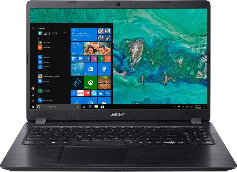 Acer Aspire 5 Core i5 8th Gen - (8 GB/1 TB HDD/Windows 10 Home/2 GB Graphics) A515-52G Laptop  (15.6 inch, Black, 1.8 kg)