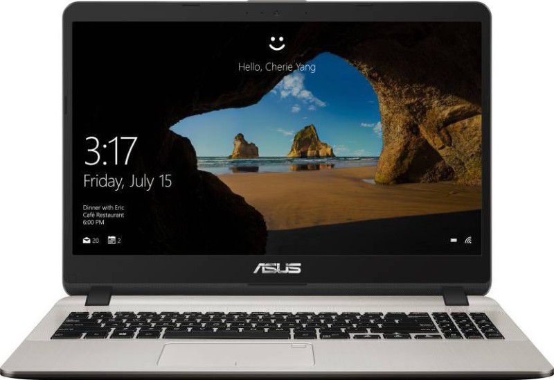 ASUS Core i3 6th Gen - (4 GB/1 TB HDD/Windows 10 Home/2 GB Graphics) X507UB-EJ213T Laptop  (15.6 inch, Gold, 1.68 kg)