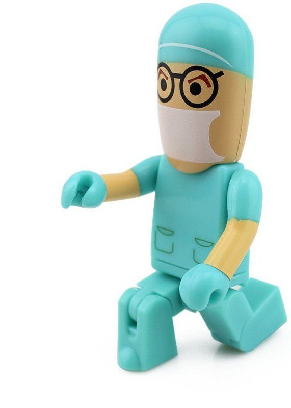 KBR PRODUCT JOURNEY ATTRACTIVE INNOVATIVE DESIGNER SURGERY DOCTOR TOY USB 2.0 16 Pen Drive  (Green, Beige)