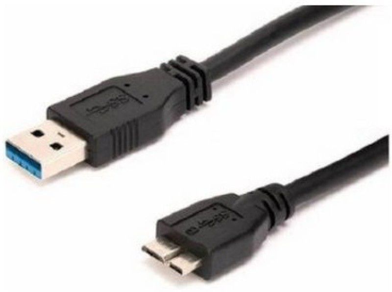 dhriyag Ethernet Cable 0.5 m USB 3.0 HARD DISK CABLE  (Compatible with Hark Disk Drive Cable, Black, One Cable)