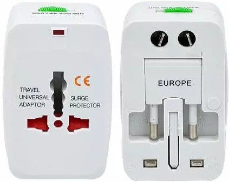 ASTOUND World Wide Travel Charger Adapter Plug Worldwide Adaptor (White) Worldwide Adaptor  (White)