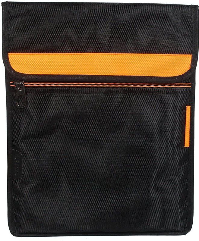 Saco Sleeve for Lenovo 80M0007LIN 11.6-Inch Laptop Vertical Envelope Sleeve Bag Case Cover with Shoulder Strap  (Orange, Pack of: 1)