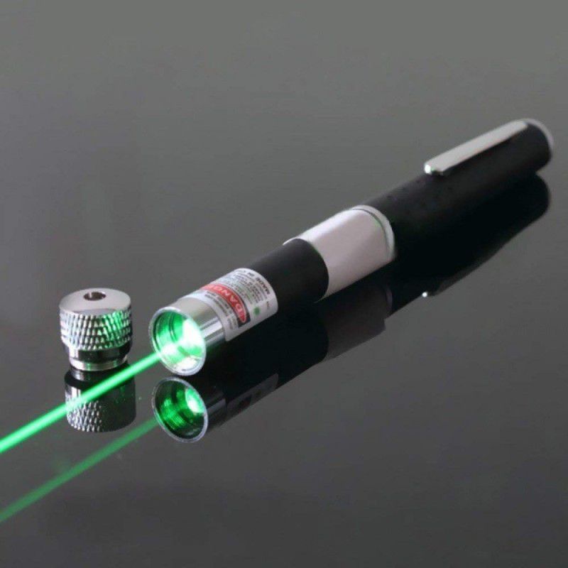 Sloies Green Laser Pointer for Presentation Laser Light for Kids Childrens Best Gift  (600 nm, Green)