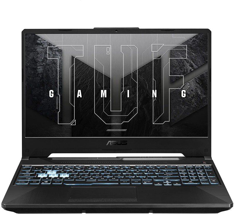 ASUS Ryzen 5 Dual Core 5th Gen - (8 GB/512 GB SSD/Windows 11 Home/4 GB Graphics/NVIDIA GeForce GTX 1650) TUF A15 FA506IHRB-HN079W Gaming Laptop  (15.6 inch, Black)