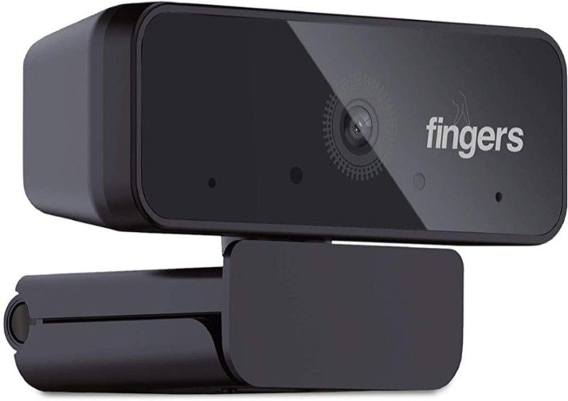 Fingers 1080 HI-RES Webcam  (Black)