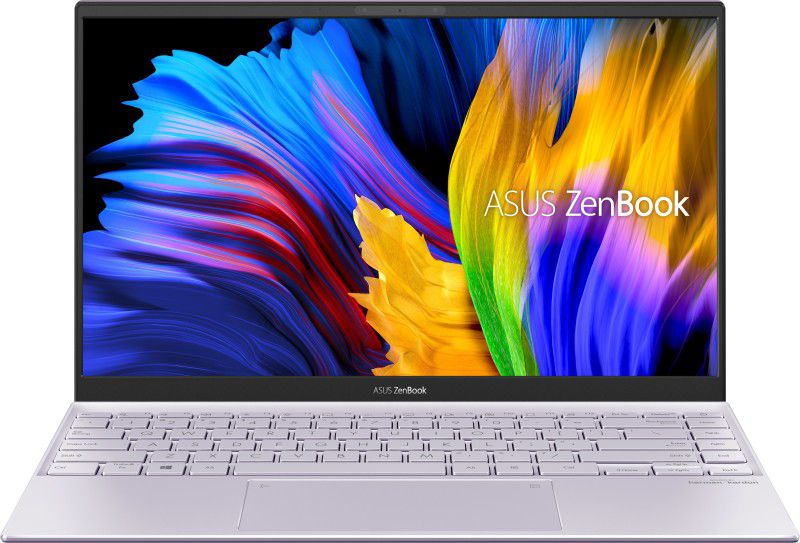 ASUS ZenBook 14 (2021) Ryzen 7 Octa Core 5700U - (16 GB/512 GB SSD/Windows 10 Home) UM425UA-AM702TS Thin and Light Laptop  (14 inch, Lilac Mist, 1.22 kg, With MS Office)