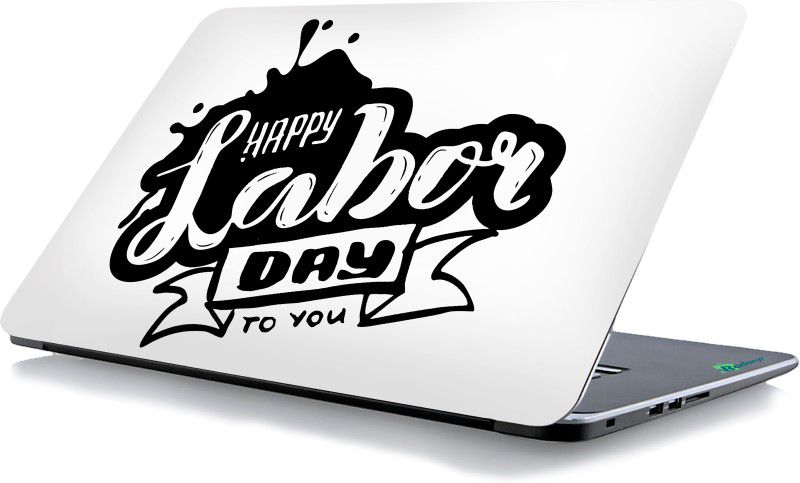RADANYA Happy Labor Day To You Vinyl Laptop Decal 15.6