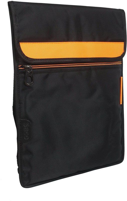 Saco Sleeve for Asus EeeBook  (Yellow, Black, Pack of: 1)