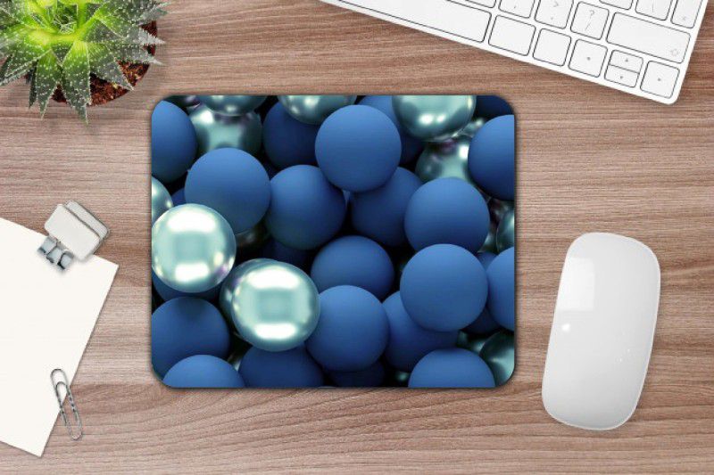 SANNU CREATION Designer Anti Skid Rectangle Mouse Pad For Laptop/Desktop/Computer Mousepad  (Multicolor)