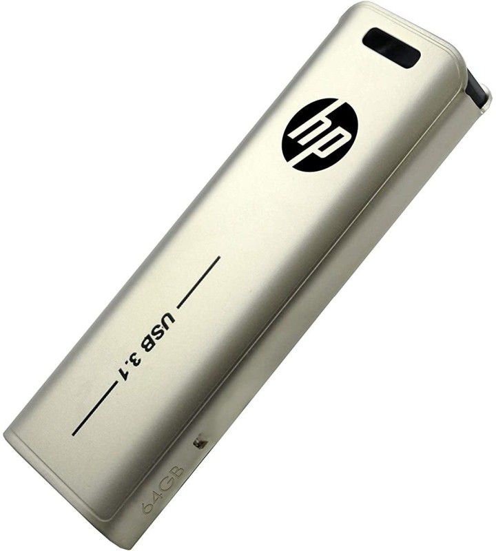 HP 796W 64 GB Pen Drive  (Silver)