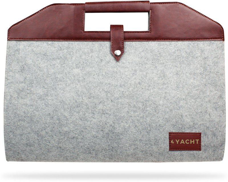 YACHT Laptop Sleeve, Winches Grey, Unisex, 15.6 inch, Dust Proof Laptop Bag Cover  (M Pack of 1)