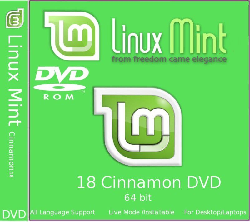 Linux Mint 18 Cinnamon DVD 64 bit