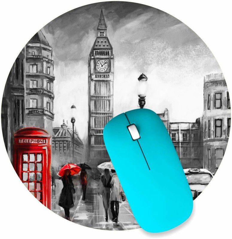 LADECOR Mouse Pad Designer Anti Skid Mouse Pads for Desktop and Laptop Computers style 12 Mousepad  (Multicolor)
