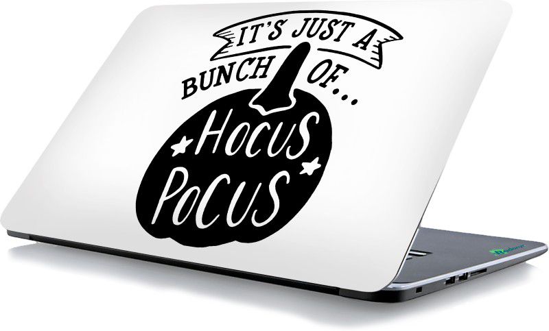 RADANYA It's Just A Bunch Of Focus Pocus Vinyl Laptop Decal 15.1