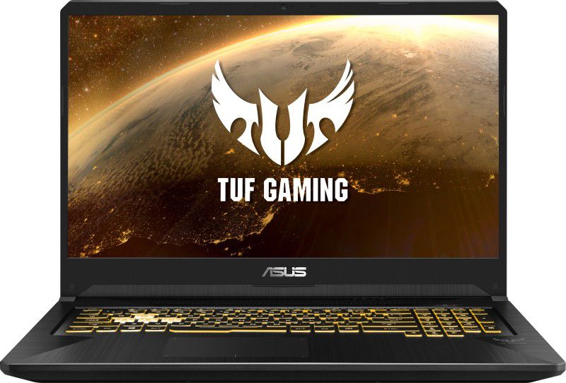 ASUS TUF Ryzen 7 Quad Core 3750H - (8 GB/512 GB SSD/Windows 10 Home/4 GB Graphics/NVIDIA GeForce GTX 1650/60 Hz) FX705DT-AU028T Gaming Laptop  (17.3 inch, Black Plastic, 2.70 kg)