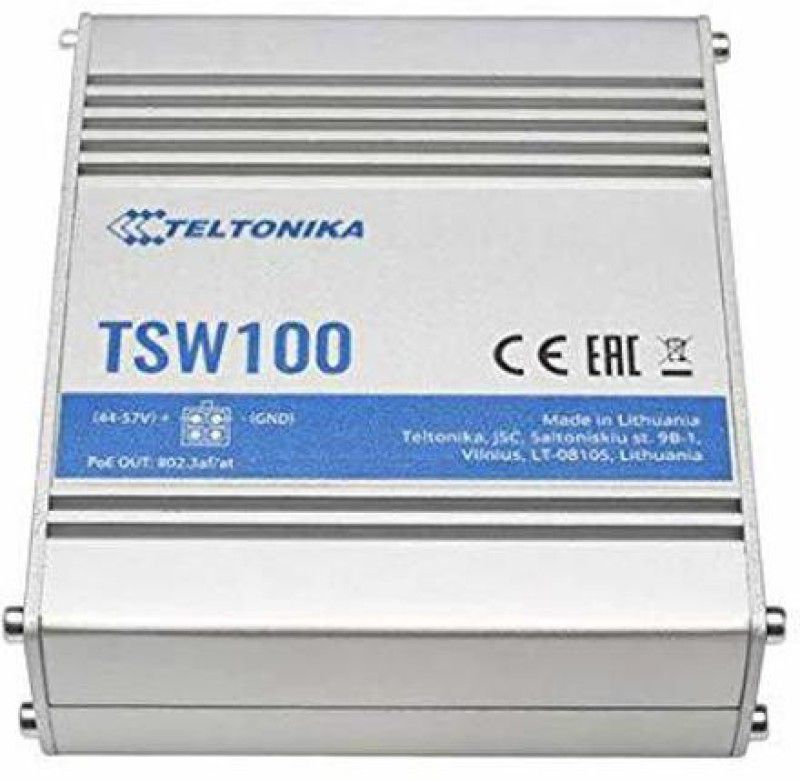 Teltonika TSW100 Network Switch  (Silver)
