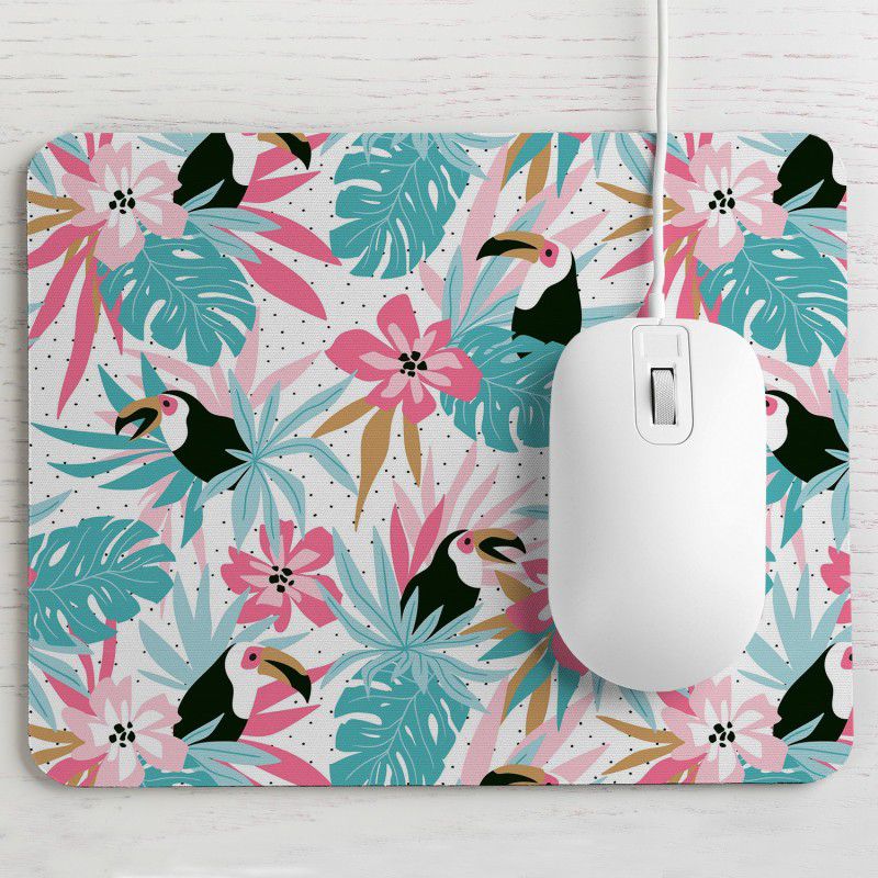 Paper Plane Design Non Slip Waterproof Mouse Pad for Laptops Computer ( Size- 18 x 22 cm) n97 Mousepad  (Multicolor)