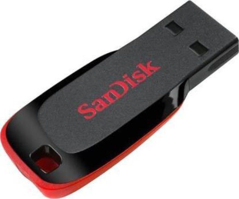 SanDisk Cruzer Blade 16 GB Utility Pendrive 16 GB Pen Drive  (Red, Black)