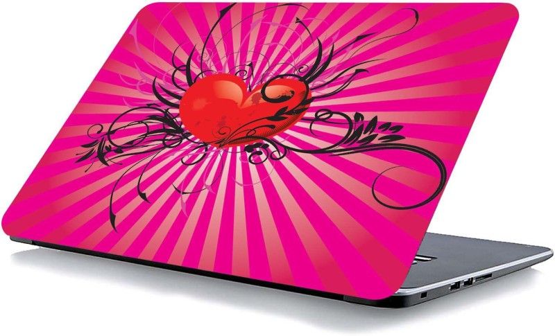qth HEART LAP-5531 VINYL Laptop Decal 15.6