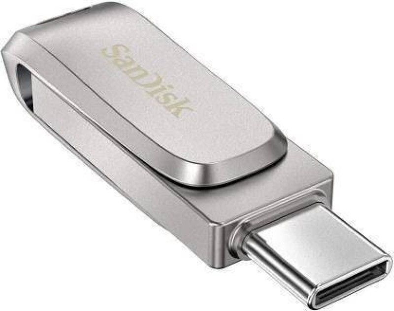 SanDisk SDDDC4-064 64 OTG Drive  (Silver, Type A to Type C)