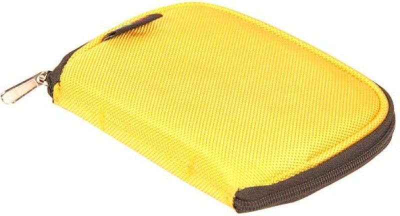 SVVM ALLS37Y External Hard Disk Cover  (For Seagate, Western Digital, Dell, Sony, Buffalo, etc, Yellow)