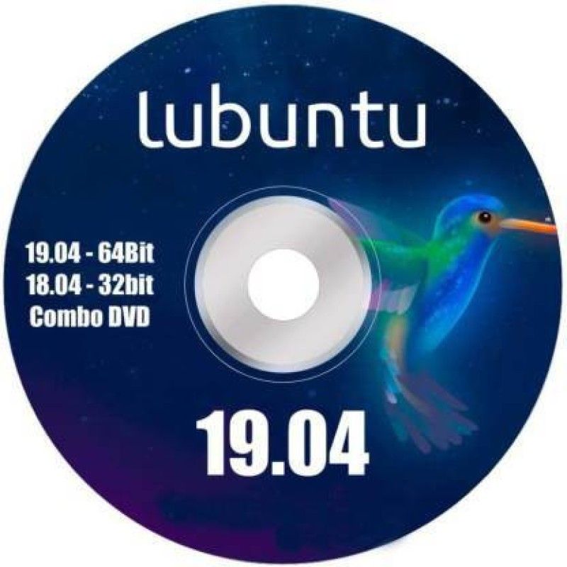 TechGuy4u Lubuntu Linux New Version COMBO DVD 19.04 64-bit And 18.04 LTS 32-bit Dual Boot DVD Latest Versions 18.04 & 19.04 32 bit & 64 bit