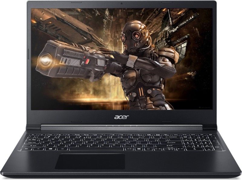 Acer Aspire 7 Ryzen 7 Quad Core 3750H - (8 GB/512 GB SSD/Windows 10 Home/4 GB Graphics/NVIDIA GeForce GTX 1650/60 Hz) A715-41G-R9AE Gaming Laptop  (15.6 inch, Charcoal Black, 2.15 kg)