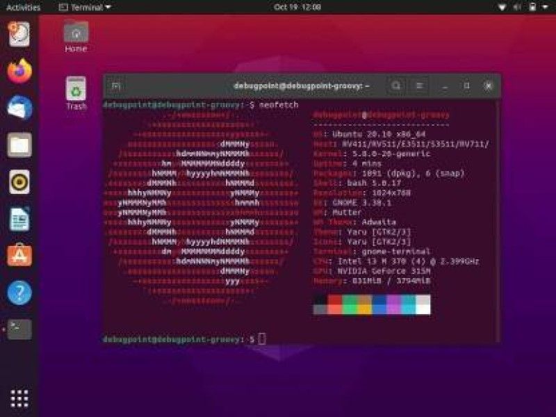 TechGuy4u Ubuntu Linux Desktop 20.10 20.10 64 bit