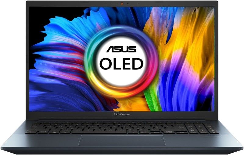 ASUS VivoBook Pro 15 OLED Ryzen 7 Octa Core 5800H - (16 GB/1 TB SSD/Windows 11 Home/4 GB Graphics/NVIDIA GeForce RTX 3050) M3500QC-L1262TS Gaming Laptop  (15.6 inch, Quiet Blue, 1.65 kg, With MS Office)