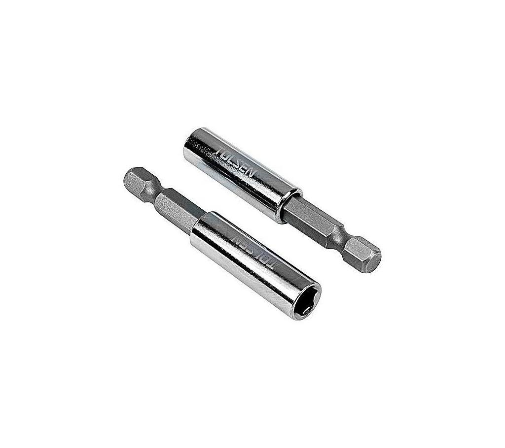 Screwdriver Bit Holder Set - Silver - 2Pcs 
