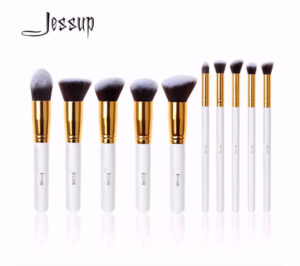 Jessup T065 10PCS White & Gold