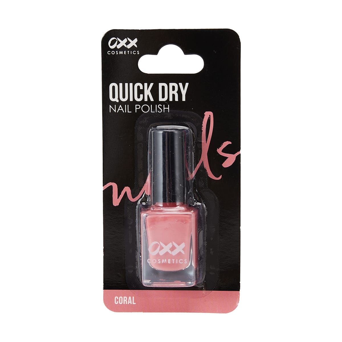 OXX Cosmetics Quick Dry Nail Polish - Coral