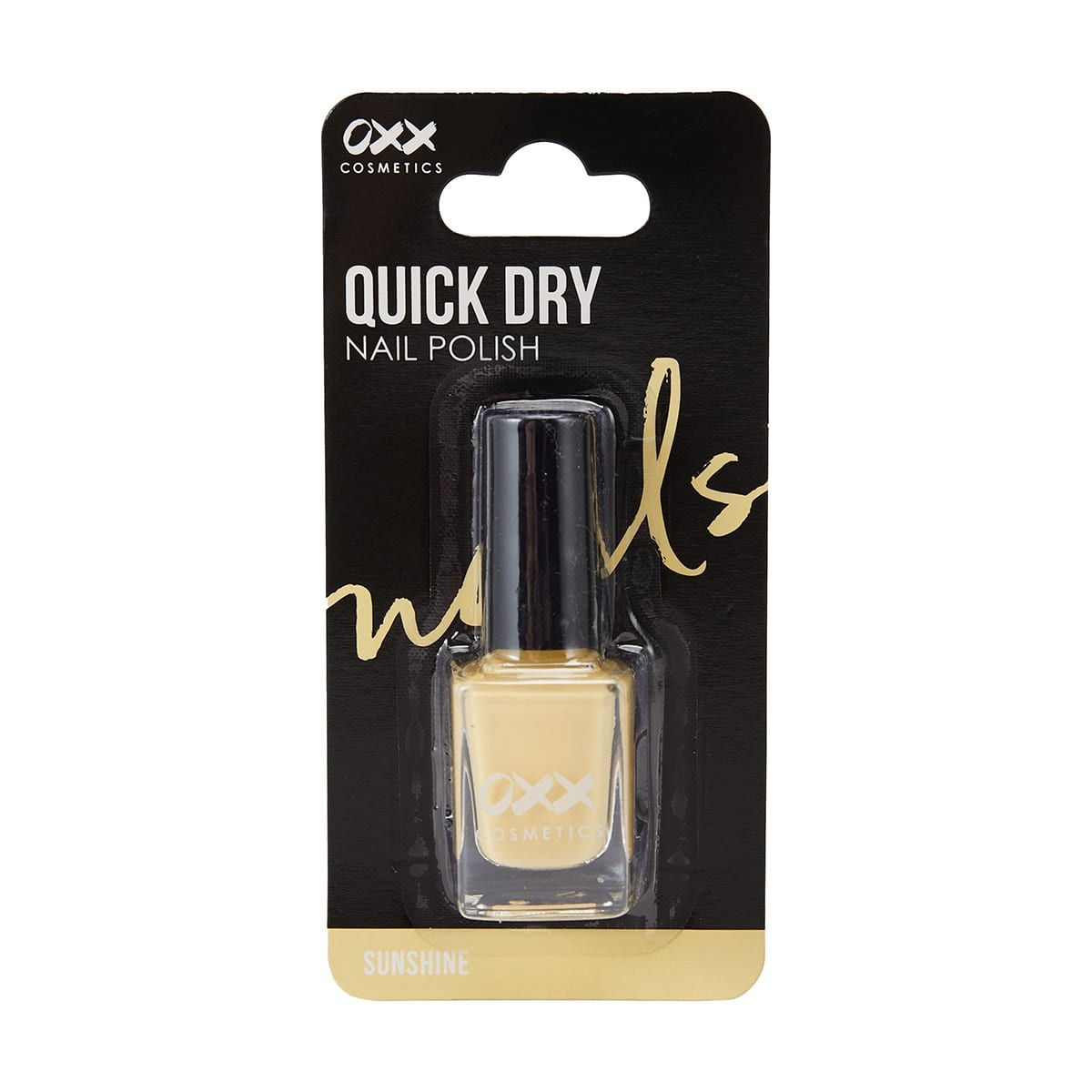 OXX Cosmetics Quick Dry Nail Polish - Sunshine