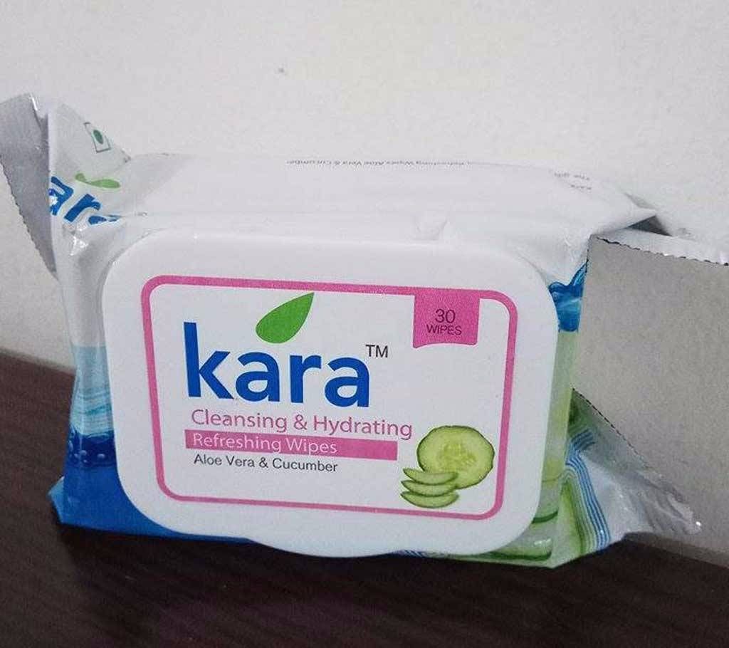 Kara Refreshing Face Wipes