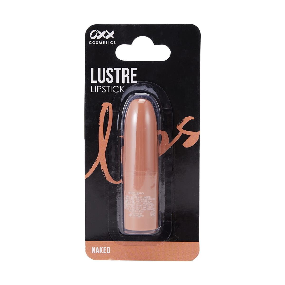 OXX Cosmetics Lustre Lipstick - Naked